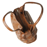 Brown Scrunchie Handbag