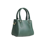 Green Structured Handbag